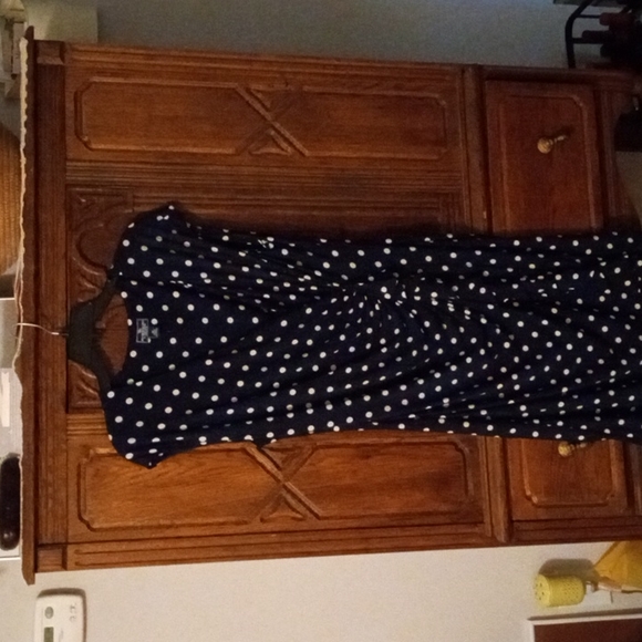 American Living Dress Dresses & Skirts - Blue Polk's dot dress American Living Dress